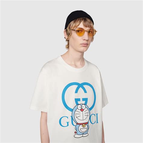 gucci x doraemon t shirt